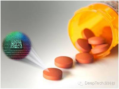 藥片刻上光學微標簽 掃描一下，真偽立辨